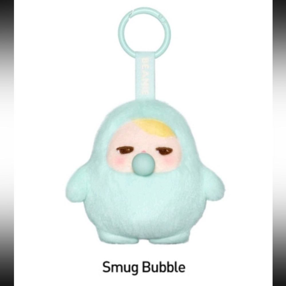 Smug Bubble Plush Keychain
